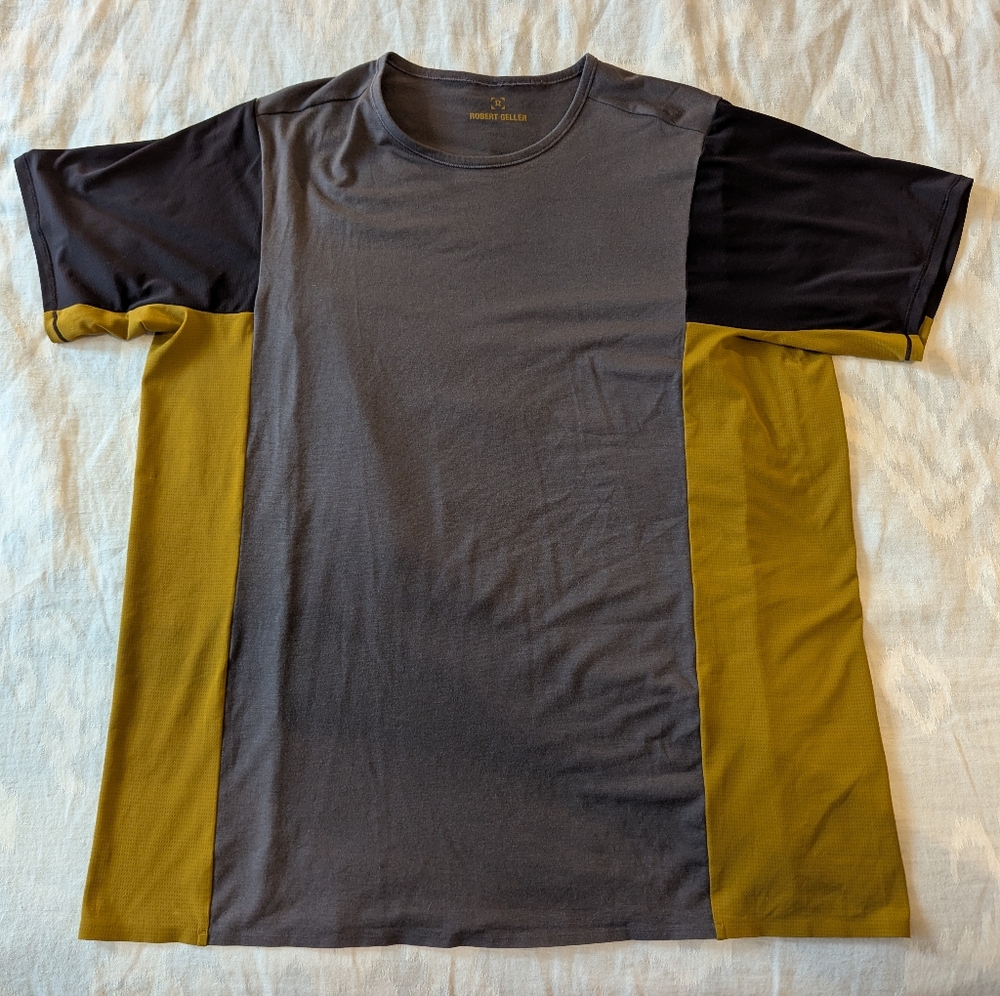 Lululemon, Robert Geller Collection, Men's Athletic Short Sleeve Shirt